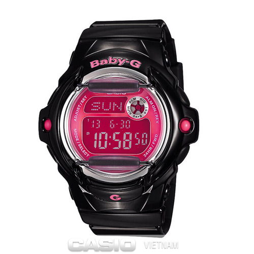 Đồng hồ đeo tay Baby-G mặt màu hồng